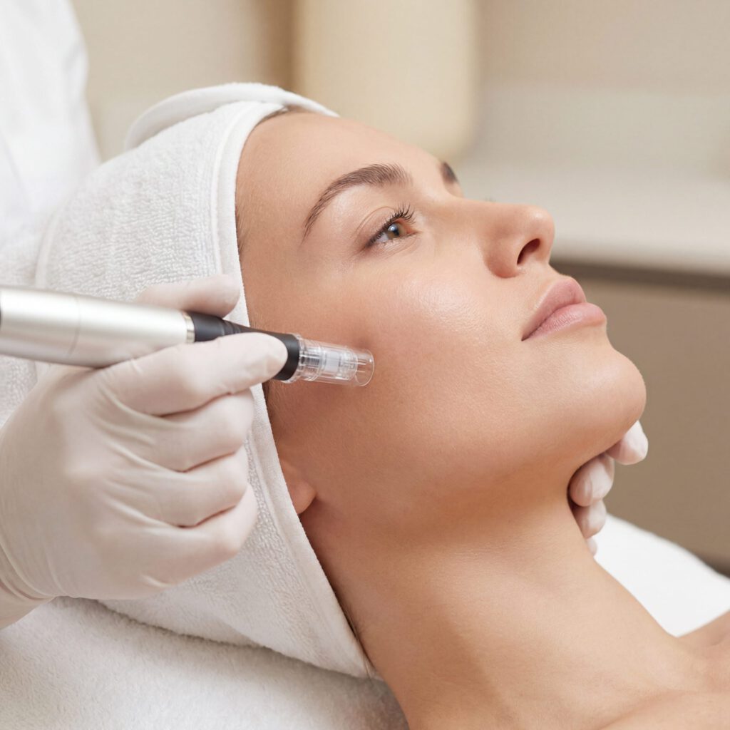 Microneedling Behandlung